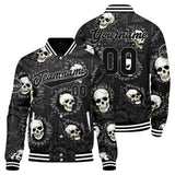 Custom Black and White Varsity Jacket for Men Women and Youth with Personalized Letterman Jacket