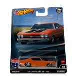 1969 Chevelle SS 396 Orange Hot Wheels Premium Car Culture  2/5 Die Cast Car 1:64