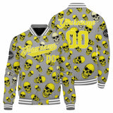 Custom yellow Varsity Jacket for Men Women and Youth with Personalized Letterman Jacket