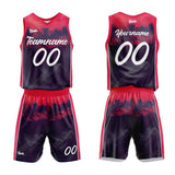 Custom Tropic Basketball Suit Kids Adults Personalized Jersey