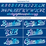 Custom Royal Baseball Jersey Stitched Design Personalized Hip Hop Baseball Shirts