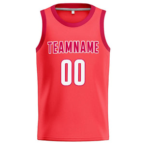 Custom Stitched Basketball Jersey for Men, Women And Kids Red-Maroon