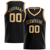 Custom Stitched Basketball Jersey for Men, Women And Kids Black-Glod