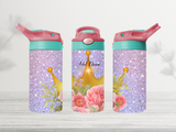 12oz Kids Flip Top Drink Bottle - Princess