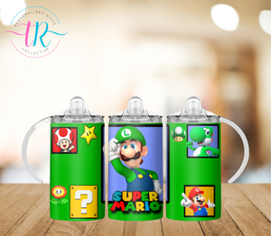 12oz Dual Sippy Cup - Luigi