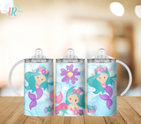 12oz Dual Sippy Cup - Mermaids