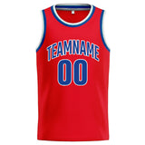 Custom Stitched Basketball Jersey for Men, Women And Kids Red-Royal-White