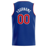 Custom Stitched Basketball Jersey for Men, Women And Kids Royal-Red-White