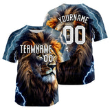 Custom Lightning Lion Baseball Uniforms High-Quality for Adult Kids Optimized for Performance