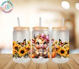 16oz Glass Tumbler - Baby Highland