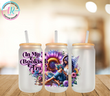 16oz Glass Tumbler - Bookish Era