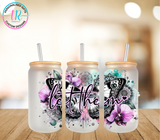 16oz Glass Tumbler - Let Them