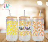 16oz Glass Tumbler - Mama