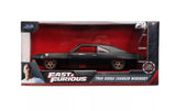 1968 Dodge Charger Widebody, Jada Toys Fast & Furious Flat Black F9 Item 32614 1:24