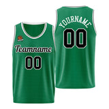 Custom Basketball Jersey Green-Black