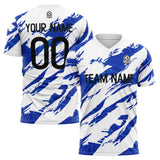 Custom Soccer Uniform Jersey Kids Adults Personalized Set Jersey Shirt White