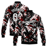 Personalized Custom Men's Jacket Customize Your Team Name, Logo, and Number