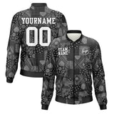 Custom Long Sleeve Windbreaker Jackets Uniform Printed Your Logo Name Number Bandanna