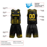 Custom Reversible Basketball Suit for Adults and Kids Black-White