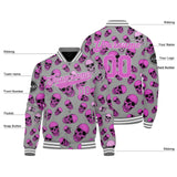 Custom pink Varsity Jacket for Men Women and Youth with Personalized Letterman Jacket