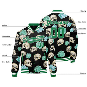 Custom  succulent Varsity Jacket for Men Women and Youth with Personalized Letterman Jacket