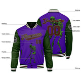 Custom purple Varsity Jacket for Men Women and Youth with Personalized Letterman Jacket