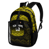 Customize Sports Backpacks Featuring Personalized Names, Numbers and Logos Yellow