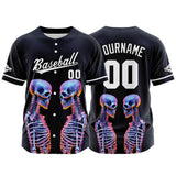 Custom Baseball Jersey Personalized Baseball Shirt for Men Women Kids Youth Teams Stitched and Print Silvery