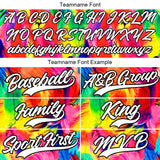 Custom Full Print Design Baseball Jersey Colorful feather