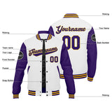 Custom Varsity Jacket Letterman jacket for Men, Women and Youth Marine Gelb