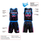 Custom Gradual Change Basketball Suit for Adults and Kids  Personalized Jersey