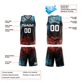 Custom Red Basketball Jersey Uniform Suit Printed Your Logo Name Number