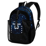 Customize Sports Backpacks Featuring Personalized Names, Numbers and Logos Blue