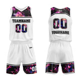 custom nebula basketball suit kids adults personalized jersey white