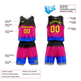 Custom Gradient Basketball Suit Kids Adults Personalized Jersey