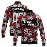 Personalized Custom Men's Jacket Customize Your Team Name, Logo, and Number