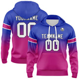 Custom Gradient Hoodie For Man Woman Girl Boy Print Your Logo Name Number Royal&Rose