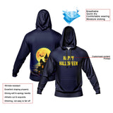 Custom Sweatshirt Hoodie Add Text and Design Personalized Halloween Hooded Sweatshirt