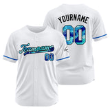 Custom White Baseball Jersey Stitched Design Personalized Hip Hop Baseball Shirts