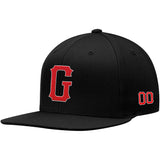 Custom Hat Black-Red-White