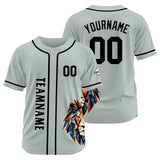 Custom Baseball Uniforms High-Quality for Adult Kids Optimized for Performance Gray