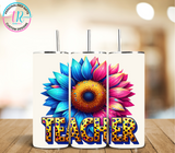 20oz Tumbler - Sunflower Teacher