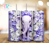 20oz Tumbler - 3D Elephant