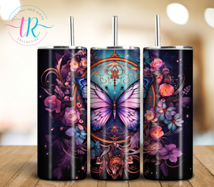 20oz Tumbler - Butterfly Dreams