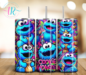 20oz Tumbler - Cookie Monster