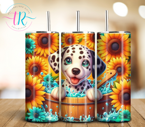 20oz Tumbler - Dalmatian