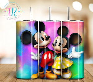 20oz Tumbler - Mini Micky Neon