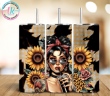 20oz Tumbler - Sassy Sunflower