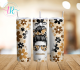 20oz Tumbler - Mum Life Flowers