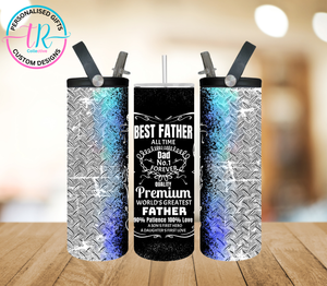 20oz Dual Drink Bottle & Tumbler - Best Father